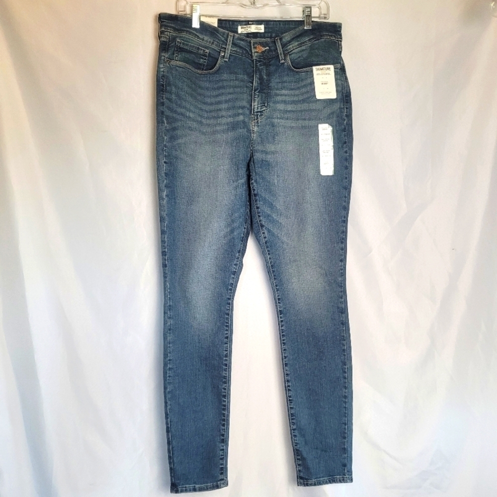 NWT Levi Strauss Women's Skinny High Rise Jeans Size 16L